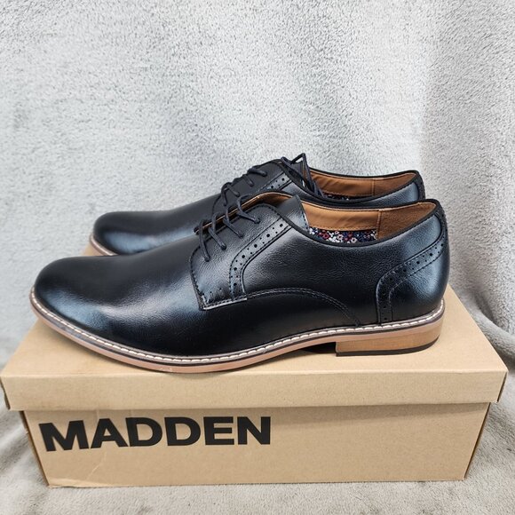 Madden Shoes Mens Size 12 Black Lace Up Oxford *NWT* main image 10